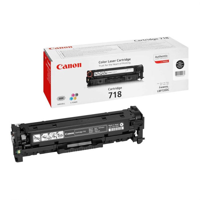 Картридж Canon 718 LBP-7200/7210/7660/7680/8330/ 8340/8350/8360/8380/8540/8550/8580 Black
