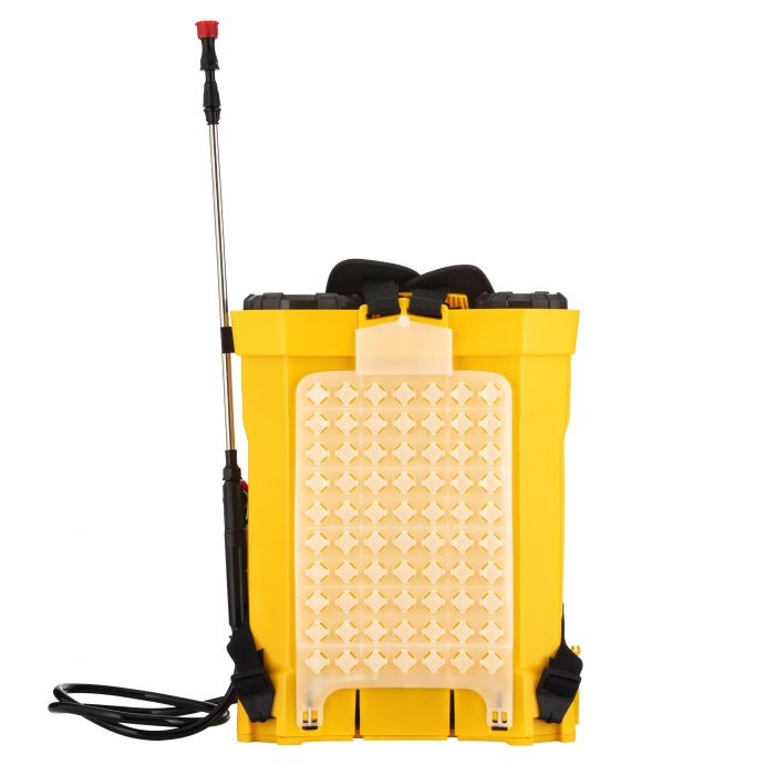 Обприскувач акумуляторний 2E AquaSpray 18LR 18л 12В 1х8А·год 4.5бар 2.9л·хв 5кг вольтметр