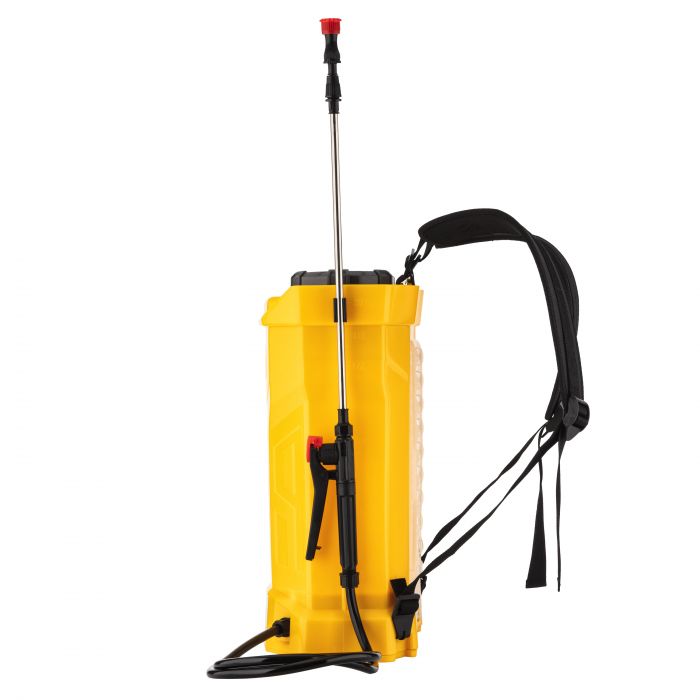 Обприскувач акумуляторний 2E AquaSpray 18LR 18л 12В 1х8А·год 4.5бар 2.9л·хв 5кг вольтметр