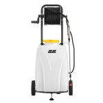 Обприскувач акумуляторний 2E AquaSpray 40LRC 40л 12В 1х12А·год 7бар 2.9л·хв 16кг вольтметр колеса катушка шланг 30м