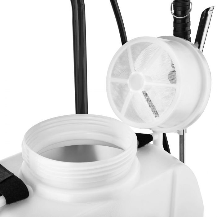 Обприскувач акумуляторний 2E AquaSpray 40LRC 40л 12В 1х12А·год 7бар 2.9л·хв 16кг вольтметр колеса катушка шланг 30м