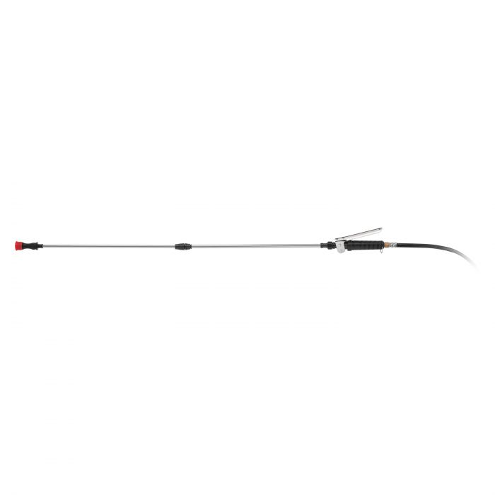 Обприскувач акумуляторний 2E AquaSpray 40LRC 40л 12В 1х12А·год 7бар 2.9л·хв 16кг вольтметр колеса катушка шланг 30м