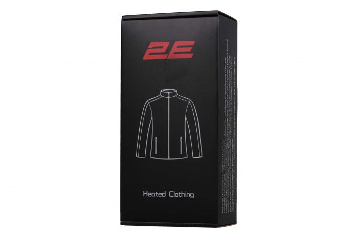 Жилет з підігрівом 2E Heat Power Plus Black з капюшоном, розмір XXL