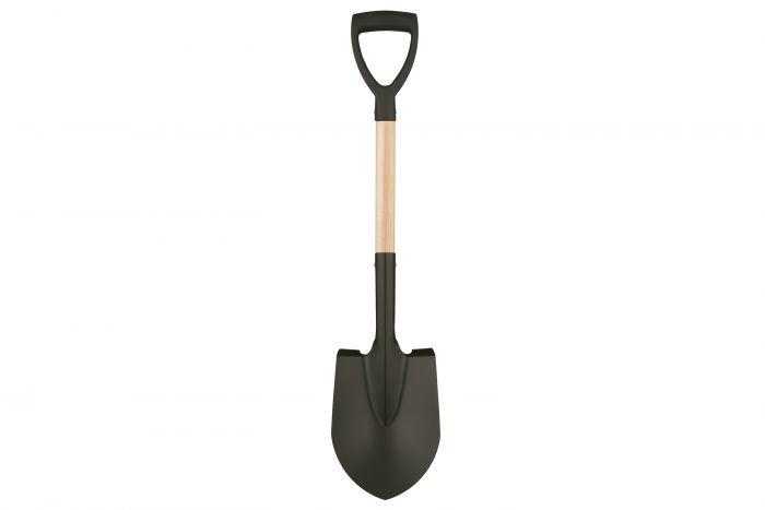Лопата штикова 2E Digger 1, дерев’яний держак, 1.5 мм, 78 см, 0.84кг