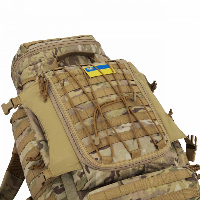 Рюкзак тактичний 2Е, 90L, LargeCap, Molle, камуфляж