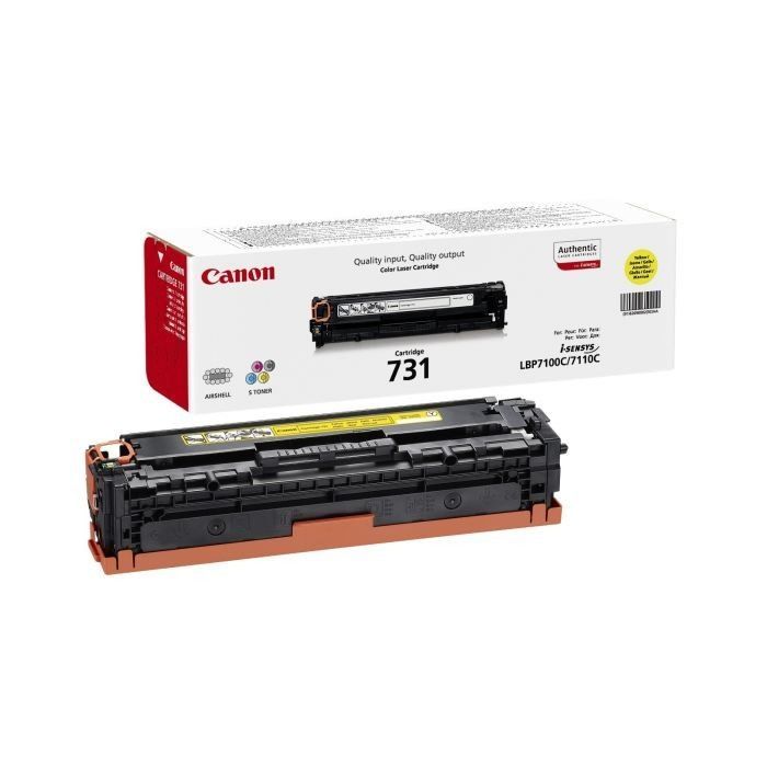 Картридж Canon 731 LBP7100/7110/8230/8280 Yellow