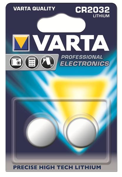Батарейка Varta CR 2032 літієва, блістер, 2шт