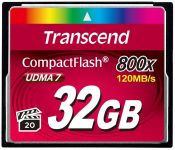 Карта пам'яті Transcend CompactFlash  32GB 800X