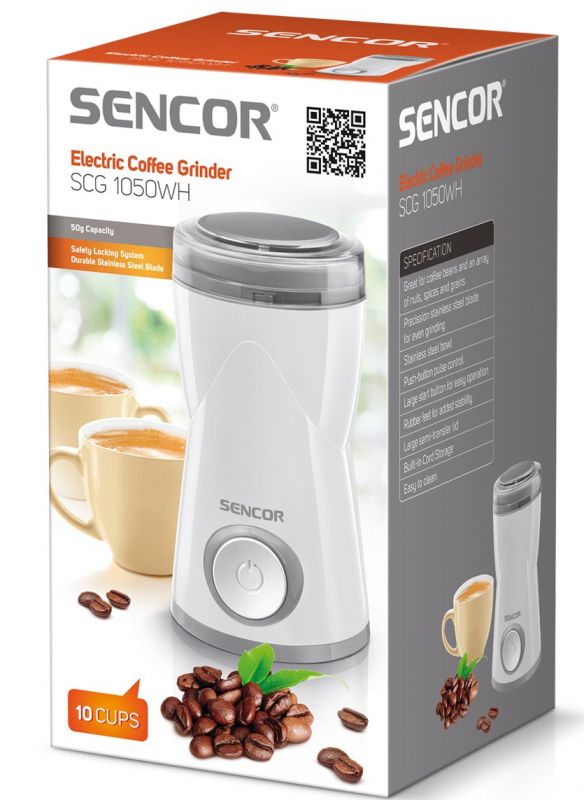 Кавомолка SENCOR SCG WH 1050