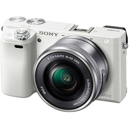 Цифр. фотокамера Sony Alpha 6000 kit 16-50mm White