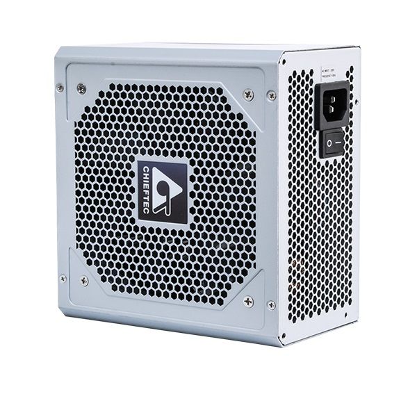 Блок живлення CHIEFTEC iArena (600W), ATX v2.4, 230V, 80%, 120мм, 1xMB 24pin(20+4), 1xCPU 8pin(4+4), 2xMolex, 6xSATA, 2xPCIe 8pin(6+2), CE, CB, TUV, RoHS, Bulk