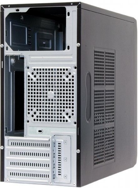 Корпус CHIEFTEC Elox HT-01B, без БЖ, 2xUSB3.1, mATX, чорний