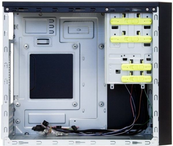 Корпус CHIEFTEC Elox HT-01B, без БЖ, 2xUSB3.1, mATX, чорний
