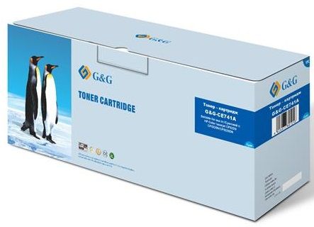 Картридж G&G до HP Color LJ CP5225/CP5225N/ CP5225DN Cyan
