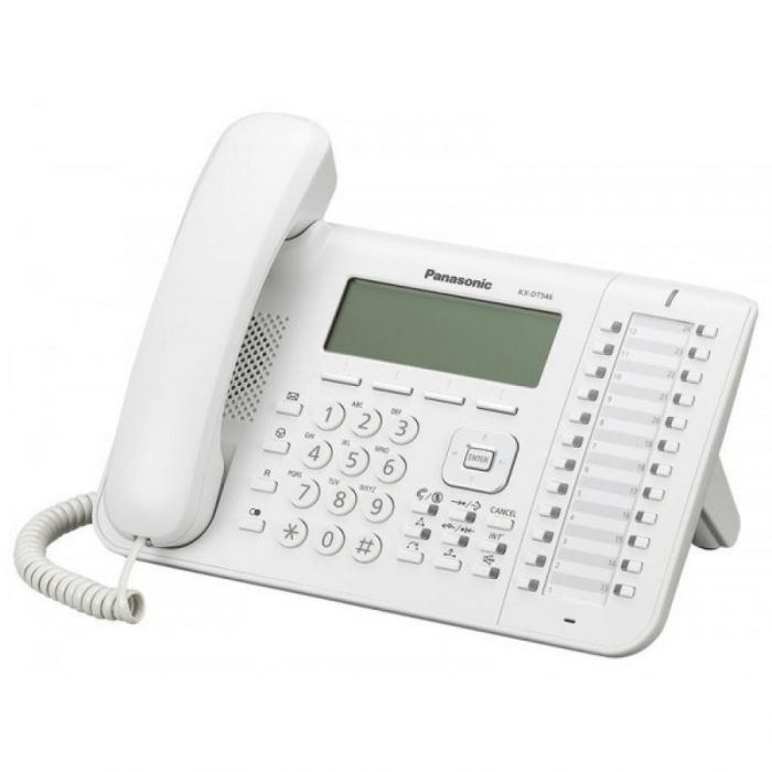 Системний телефон Panasonic KX-DT546RU White (цифровий) для АТС Panasonic