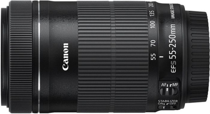 Об`єктив Canon EF-S 55-250mm 4-5.6 IS STM