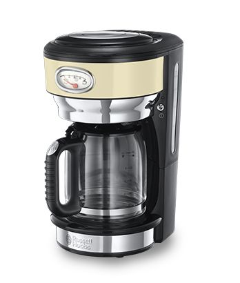 Кавоварка Russell Hobbs 21702-56 Retro Vintage Cream