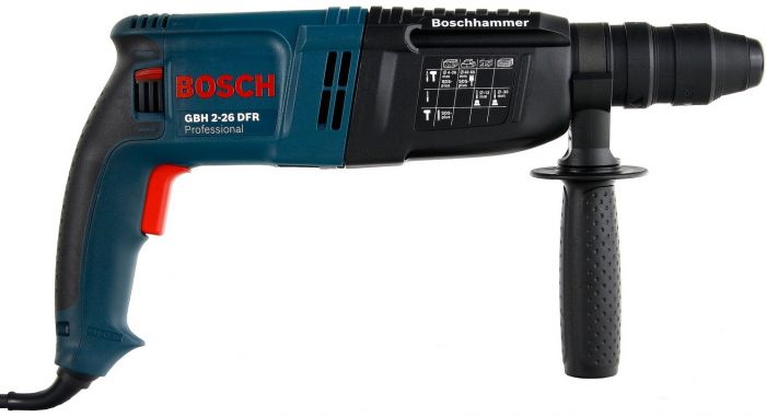 Перфоратор Bosch GBH 2-26 DFR, 800Вт, 2.7 Дж