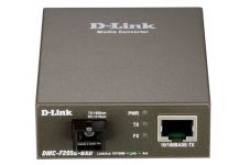 Медiаконвертер D-Link DMC-F20SC-BXD 1xFE, 1x100BaseFX, SM, 20км, WDM, SC