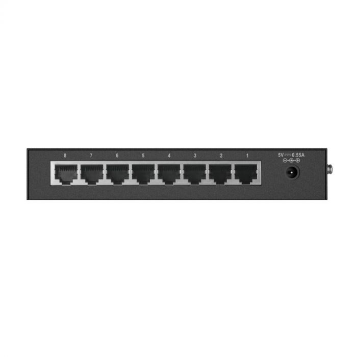 Комутатор D-Link DES-1008D 8xFE, Некерований
