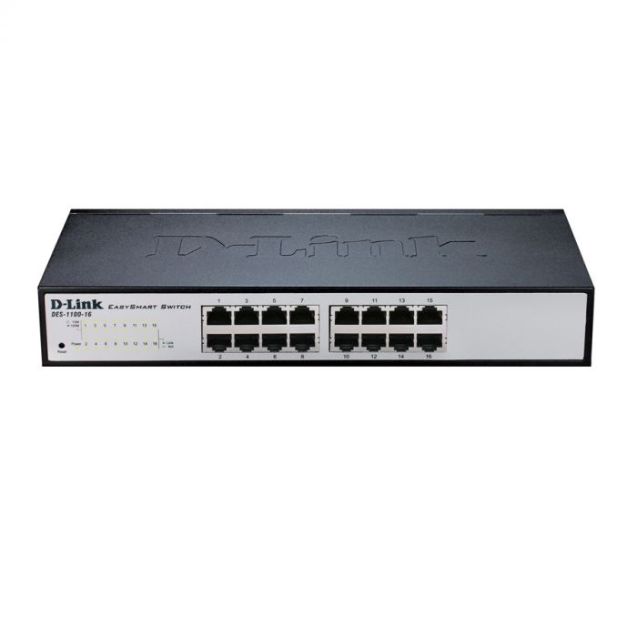 Комутатор D-Link DES-1100-16 16xFE EasySmart