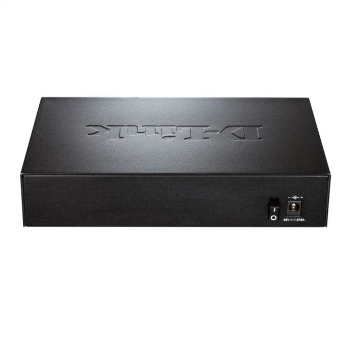 Комутатор D-Link DES-1210-08P 8xFE, PoE, WebSmart