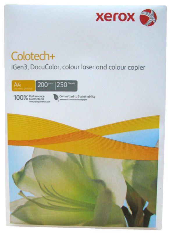 Папір Xerox COLOTECH + (200) A4 250л. AU