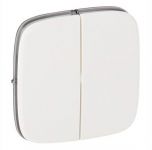 Клавіша вимикача Legrand Valena IN*MATIC ALLURE 2-клавішного, білий