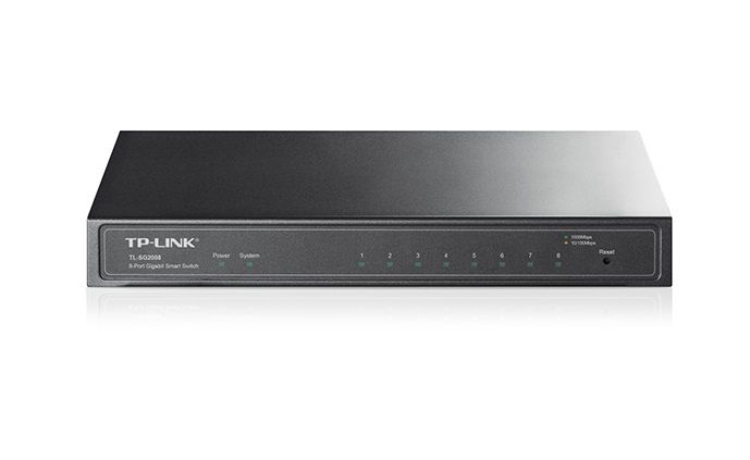 Комутатор TP-LINK TL-SG2008 8xGE Smart Switch