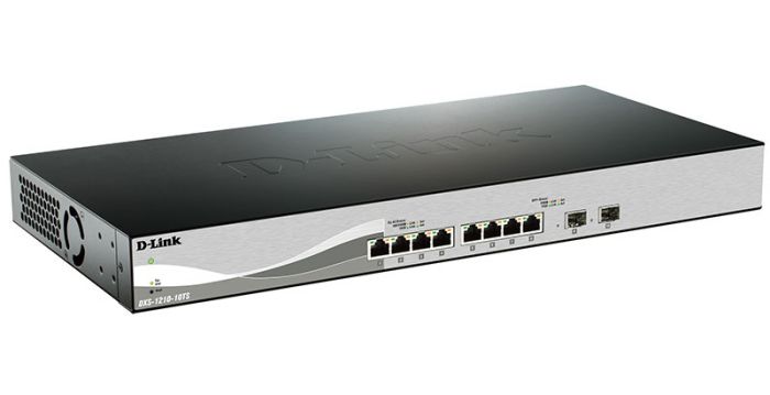 Комутатор D-Link DXS-1210-10TS 8x10GE, 2xSFP+, L2+