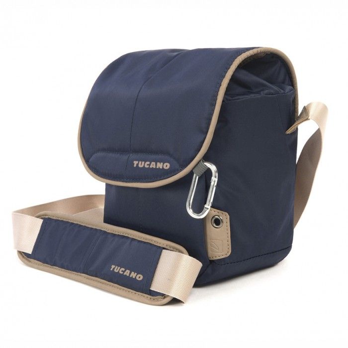 Сумка для фотоапарату, Tucano Scatto Holster Bag, синя