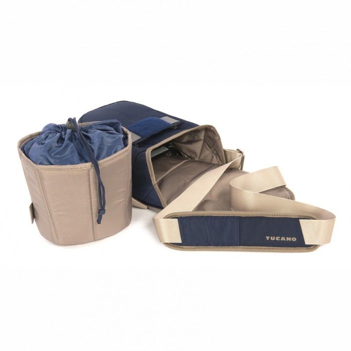 Сумка для фотоапарату, Tucano Scatto Holster Bag, синя