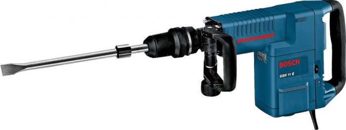Молоток відбійний Bosch GSH 11E. 1500Вт, 16.8 Дж, 900 – 1.890 уд/хв, 10.1 кг, SDS max