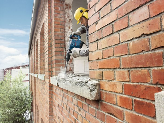 Молоток відбійний Bosch GSH 5 CE, 1150Вт, 8.3 Дж, 1.300 – 2.900 уд/хв, 6.2 кг