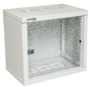 19" шафа ZPAS Z-BOX 10U з змінними бічними стінками глибиною 600 мм, 100kg max.