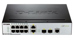 Комутатор D-Link DGS-3000-10TC 8xGE, 2xGE/SFP, L2
