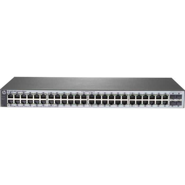 Комутатор HP 1820-48G Smart Switch, 48xGE+4xGE-SFP ports, L2, LT Warranty