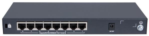Комутатор HPE 1420-8G-PoE+ Unmanaged Switch, 8xGE-T, L2, 64W, LT Warranty