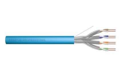 Кабель DIGITUS CAT 6A U-FTP, 305m, AWG 23/1, LSZH-1, синій