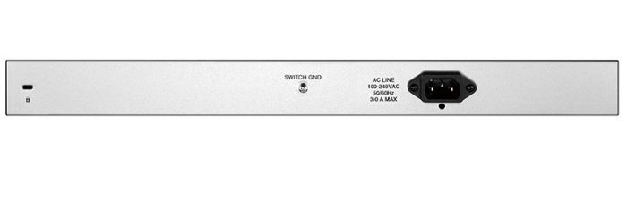 Комутатор D-Link DGS-1210-28P/ME/B 24x1G PoE, 4xSFP