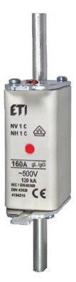 Запобіжник ETI NH 0/gG 160A 500V KOMBI