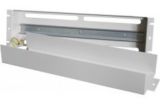 Панель ZPAS 19" c DIN-рейкою сіра