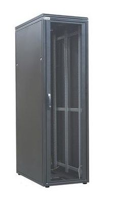 Шафа ZPAS 19" 47U 600x1000, перф.двері WZ-SZBSE-002-5711-11-0000-2-161, чорна