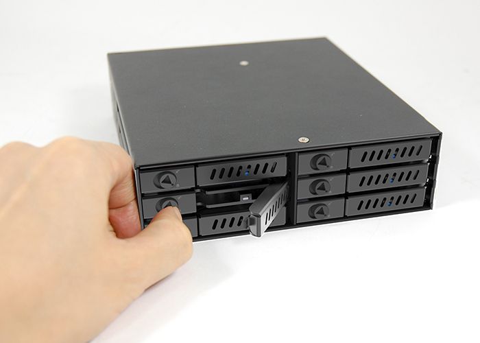 Відсік для накопичувача CHIEFTEC Backplane CMR-625, 6x2.5" HDD/SSD, 1x5.25" EXT Slot, SATA, чорний
