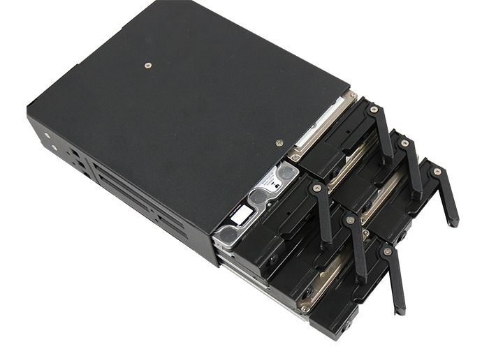 Відсік для накопичувача CHIEFTEC Backplane CMR-625, 6x2.5" HDD/SSD, 1x5.25" EXT Slot, SATA, чорний