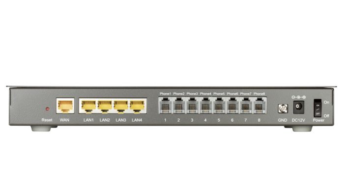 VoIP-шлюз D-Link DVG-5008SG 8xFXS, 4xFE LAN, 1xGE WAN