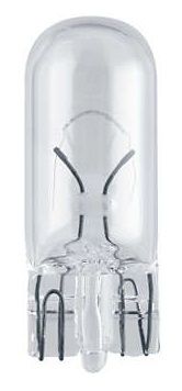 Лампа розжарювання Philips W5W LongLife EcoVision, 2шт/блістер