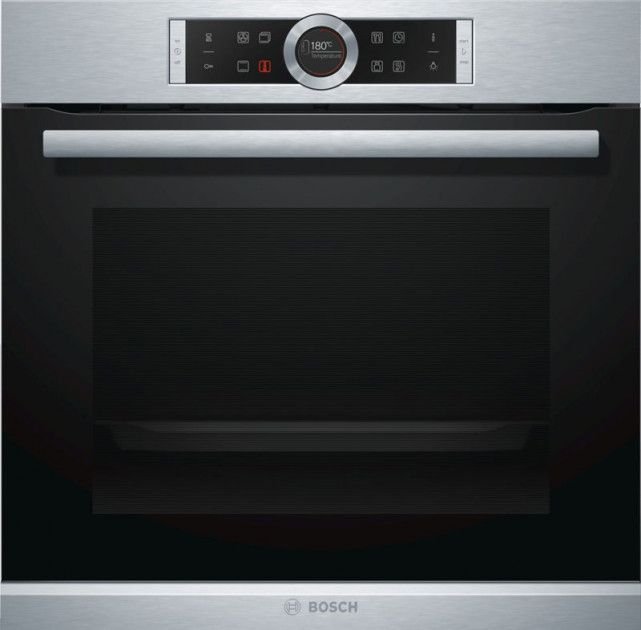 Вбудовувана електрична духова шафа Bosch HBG635BS1 - Ш-60см/10 прогр./71л/каталіт/диспл/нерж. Сталь