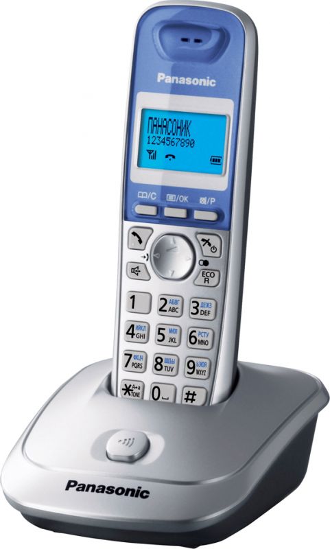 Радіотелефон DECT Panasonic KX-TG2511UAS Silver