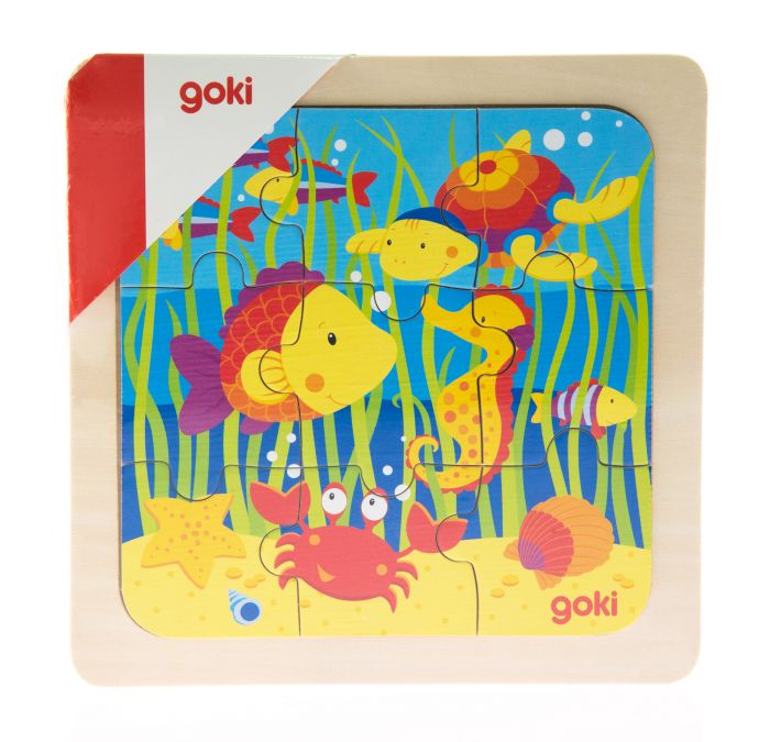 Пазл дерев'яний goki Море 57499-4